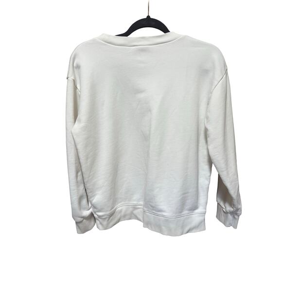 J. Crew x Virginie Morgand "Ski Babes" Graphic Sweatshirt - Size Medium - Picture 3 of 5